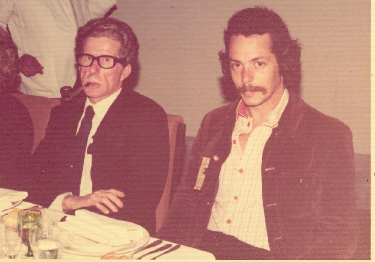 Bill schwebel &amp; John McDonald at WASA conference in Argentina, 1976