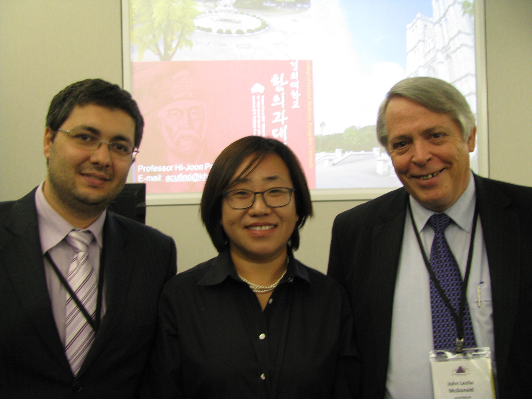 Reginaldo Filho, Hi-joon Park and John McDonald Sydney WFAS 2013