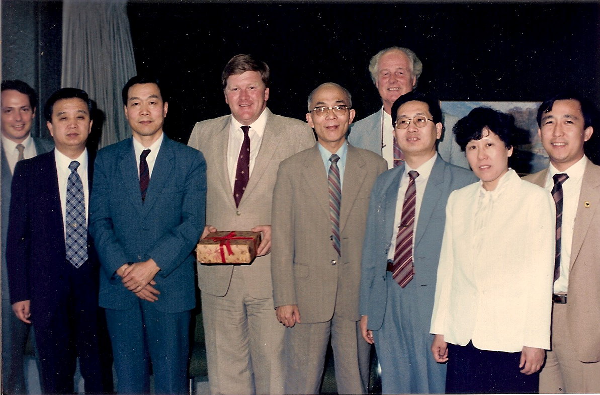 TCM delegation 1987 in NSW Health Minister's office